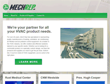 Tablet Screenshot of mechrep.com